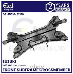 Front Subframe Cross Member For Suzuki Swift Mk3 05 Onward Petrol 2wd 4581062j10