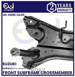 Front Subframe Cross Member For Suzuki Swift Mk3 05 Onward Petrol 2wd 4581062j10