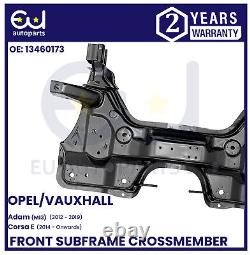 Front Subframe Crossmember Axle Carrier For Vauxhall Corsa E Adam 12-19 13460173