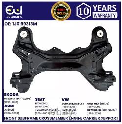 Front Subframe Crossmember Axle Engine Carrier Support For Vw Golf Bora 1997-07