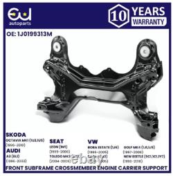 Front Subframe Crossmember Axle Engine Carrier Support For Vw Golf Bora 1997-07