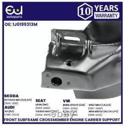 Front Subframe Crossmember Axle Engine Carrier Support For Vw Golf Bora 1997-07