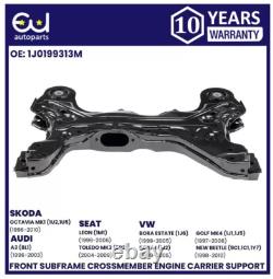 Front Subframe Crossmember Axle Engine Carrier Support For Vw Golf Bora 1997-07