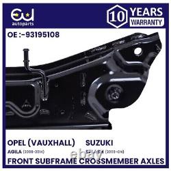 Front Subframe Crossmember Axle For Opel Vauxhall Agila B 08-14 (petrol/manual)