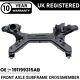 Front Subframe Crossmember Axle For Vw Golf Mk2 Jetta Mk2 Seat Toledo Mk1 91-99