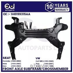 Front Subframe Crossmember Engine Carrier Support For Vw Golf Mk3 Polo Vento