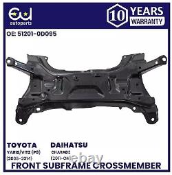 Front Subframe Crossmember Engine Cradle For Toyota Yaris 2005-2014 51201-0d090