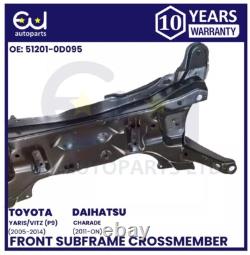 Front Subframe Crossmember Engine Cradle For Toyota Yaris 2005-2014 51201-0d090