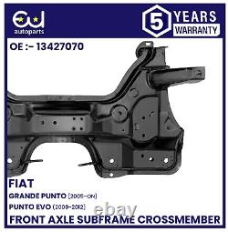 Front Subframe Crossmember Engine For Fiat Grande Punto 05- 15 With Bolts