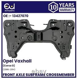 Front Subframe Crossmember Engine For Vauxhall Corsa D With Bolts