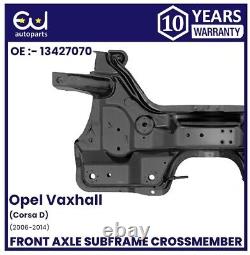 Front Subframe Crossmember Engine For Vauxhall Corsa D With Bolts