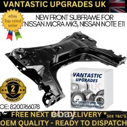 Front Subframe Crossmember Fits Nissan Micra Mk3, Nissan Note E11 Oe 8200766078