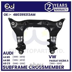 Front Subframe Crossmember For Audi A4 B5 A6 C5 Vw Passat Automatic & 6sp Manual