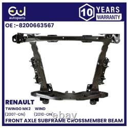 Front Subframe Crossmember For Renault Twingo Mk2 2007-2014 Zrz/re/020ab