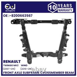 Front Subframe Crossmember For Renault Twingo Mk2 2007-2014 Zrz/re/020ab