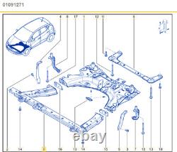 Front Subframe Crossmember Radiator Support Carrier 544f07080r, 622107974r