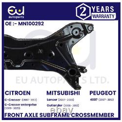 Front Subframe Crossmember for Mitsubishi Outlander MK2 06-12 LANCER MK8 07-17