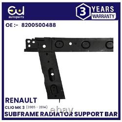 Front Subframe Radiator Support Engine Panel Bar For Renault Clio Mk3 05-14