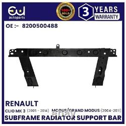 Front Subframe Radiator Support Engine Panel Bar For Renault Modus Grand Modus