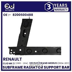 Front Subframe Radiator Support Engine Panel Bar For Renault Modus Grand Modus