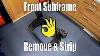 Front Subframe Remove U0026 Strip Classic Mini Workshop Pt 14
