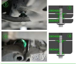 Front Subframe Rigid Collar Bushing For VW Golf 7 MK8 Audi A3 S3 TT. Seat leon
