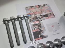 Front Subframe dead set/ alignment kit. VW Golf MK5 MK6 audi TT A3. Seat Leon