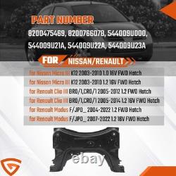 Front subframe crossmember axle subframe cradle for nissan note New