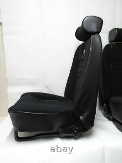 Genuine MK 1 Mexico / RS2000 Escort Roll Top Seats with sub frames & rear cover