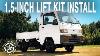 How To Lift The Subaru Sambar 1 5 Inches With The Hrg Offroad Lift Kit