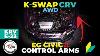 K Swap Honda Crv Front Lower Control Arm Setup