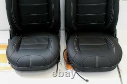 LRI leather heated sport front seats subframes Fit Land Rover Defender 90/110