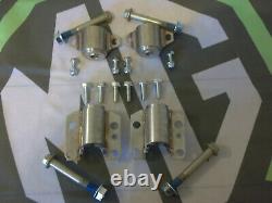 MGTF MG TF 4x Uprated Stainless Rear Subframe Front + Rear Mounts & Bolts Kit