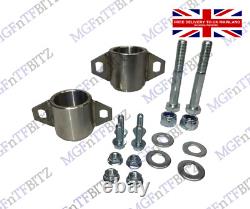 Mg Tf 160 Uprated Stainless Subframe Mounts Kge000110 / Kge000071 Rear Subframe