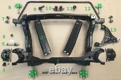 Mgf New Front Subframe Kgb100891 + Longitudinal Arms Zinc + Powder Coated