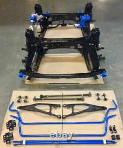 Mgf New Front Subframe Kgb100891 + Longitudinal Arms Zinc + Powder Coated