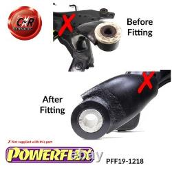 Powerflex Front Subframe Front + Rear Bushes PFF19-1218 / PFF19-1219
