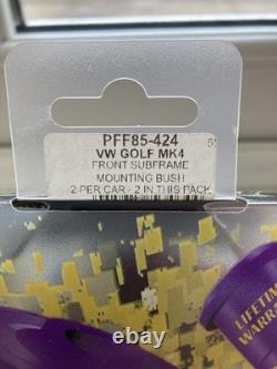 Powerflex PFF85-424 Front Subframe Rear Bush fits Audi A3 S3 TT MK1 VW Golf MK4
