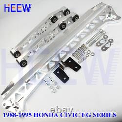 Rear Lower Control Arm Subframe Brace Tie Bar Lca For Honda CIVIC 88-95 Eg F7 7s