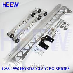 Rear Lower Control Arm Subframe Brace Tie Bar Lca For Honda CIVIC 88-95 Eg F7 7s