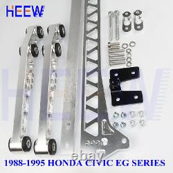 Rear Lower Control Arm Subframe Brace Tie Bar Lca For Honda CIVIC 88-95 Eg F7 7s