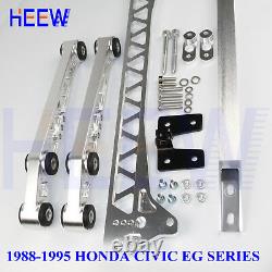 Rear Lower Control Arm Subframe Brace Tie Bar Lca For Honda CIVIC 88-95 Eg F7 7s