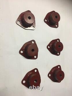 Rover p5b body mounts, front sub frame solid rubbers NEW