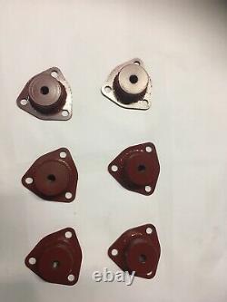 Rover p5b body mounts, front sub frame solid rubbers NEW