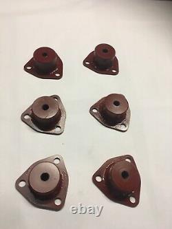 Rover p5b body mounts, front sub frame solid rubbers NEW