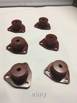 Rover p5b body mounts, front sub frame solid rubbers NEW