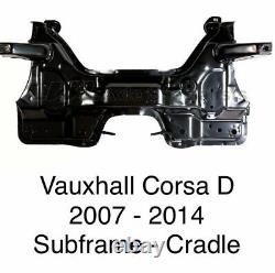 Vauxhall Corsa D 2007 2014 Front Subframe Crossmember Cradle. 13427070
