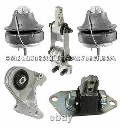 Volvo S60 V70 Xc70 Xc90 Motor + Subframe Mount Torque Rod Stabilizer Bracket Kit